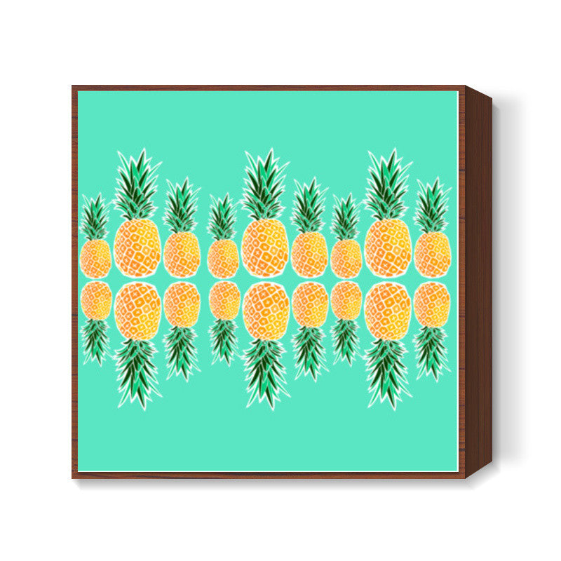 Pineapple Square Art Prints