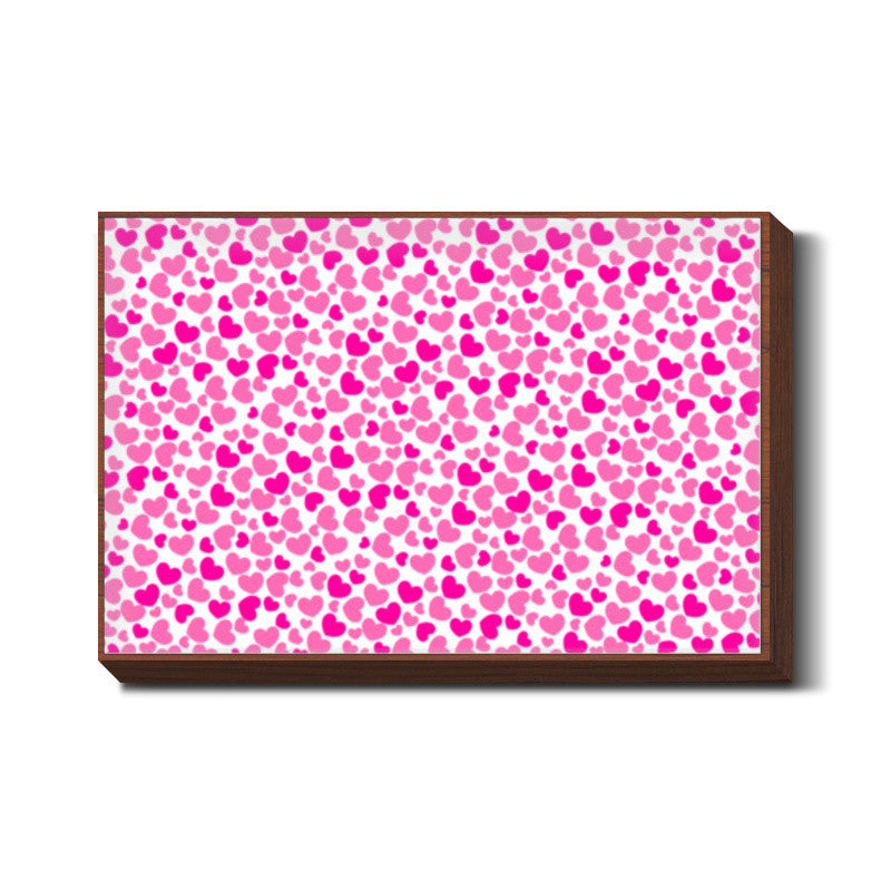 Pretty Pink Hearts Wall Art