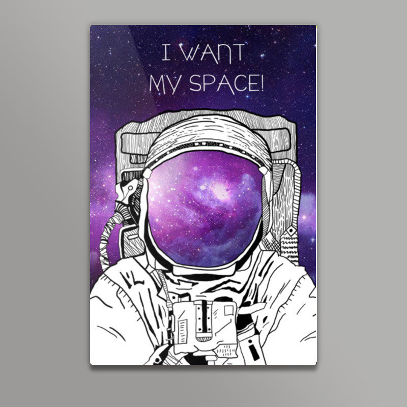 SPACE MAN! Wall Art