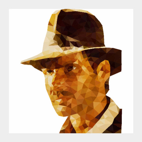 Square Art Prints, Harrison Ford Square Art | Gagandeep Singh, - PosterGully