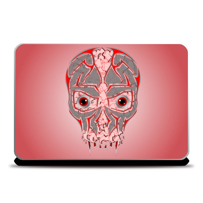 skull Brain Laptop Skins