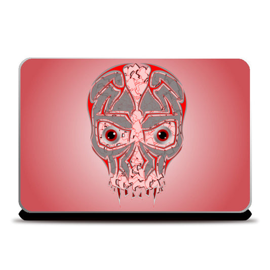 skull Brain Laptop Skins