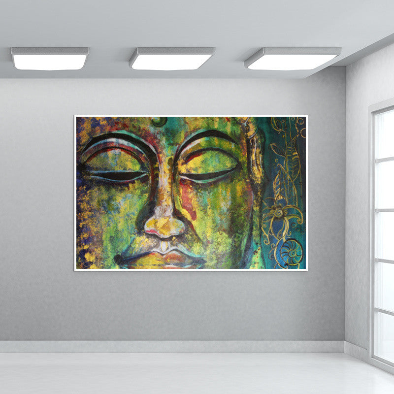 free soul: Buddha Wall Art