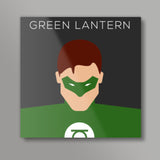 Green Lantern Square Art Prints