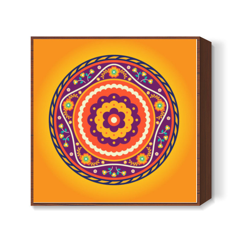 Mandala 2 Square Art Prints