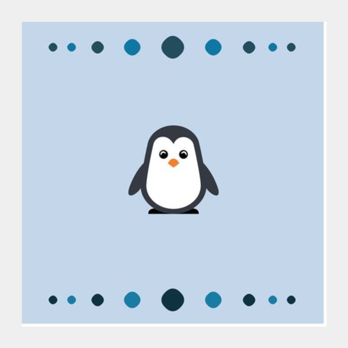 Penguin Square Art Prints