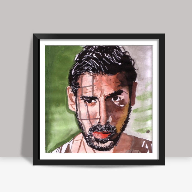 Bollywood actor John Abraham has carved his own niche in Bollywood Square Art Prints