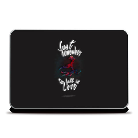 Fall in love Laptop Skins
