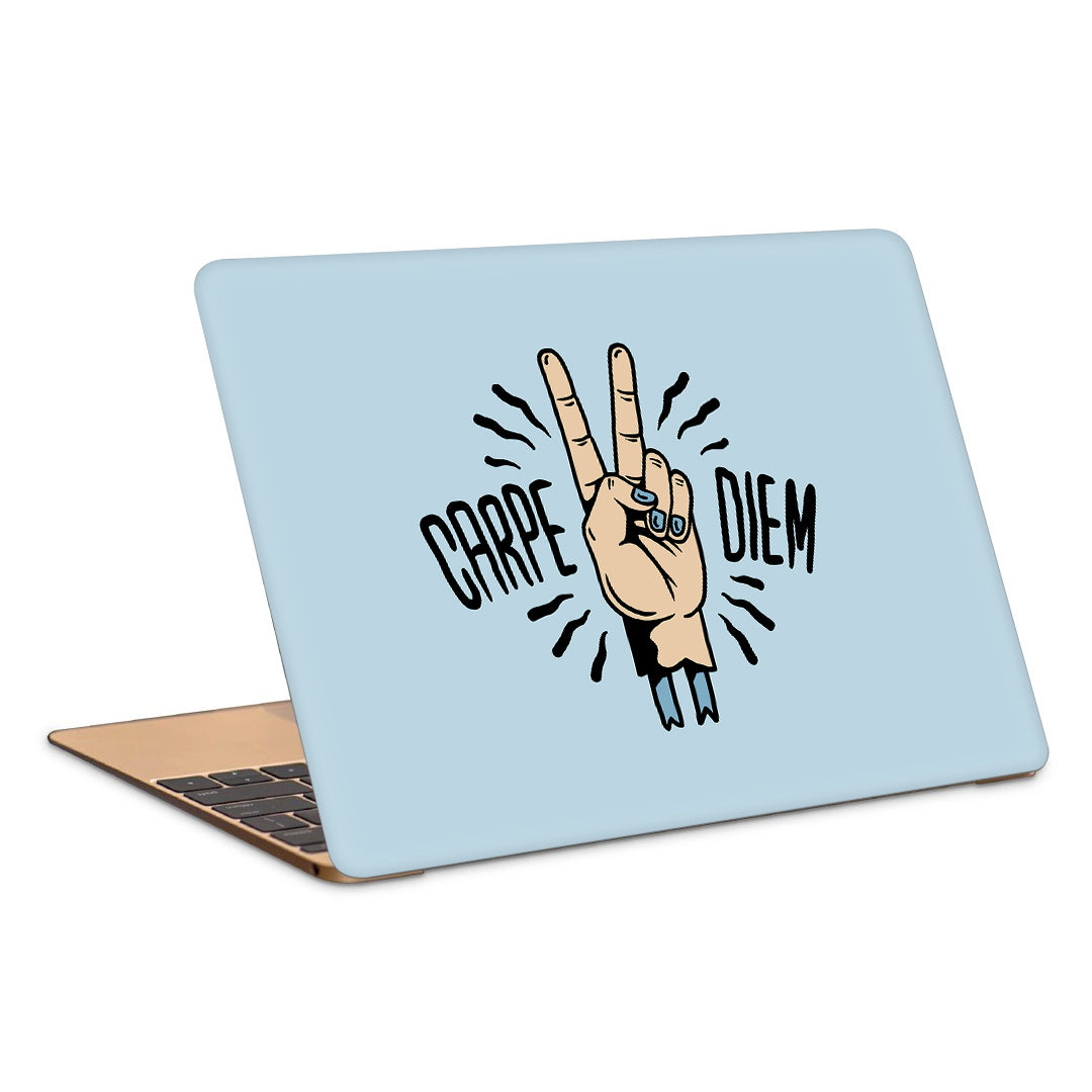 Carpe Diem Minimal Artwork Laptop Skin