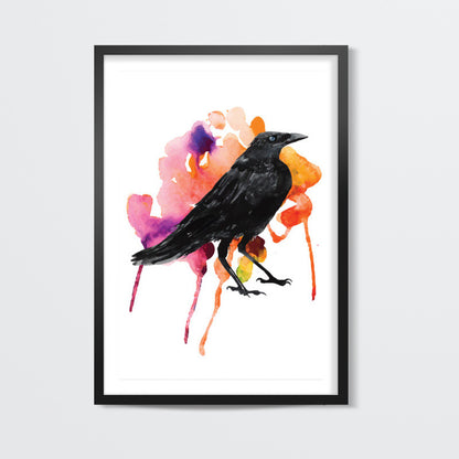 Crow's Woes Wall Art | Lotta Farber