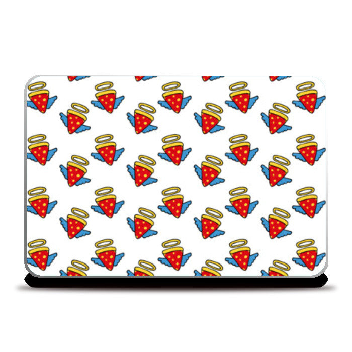 Laptop Skins, Pizza is My Angel Laptop Skins