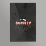 F**k Society Wall Art