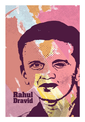 Rahul Dravid Art PosterGully Specials