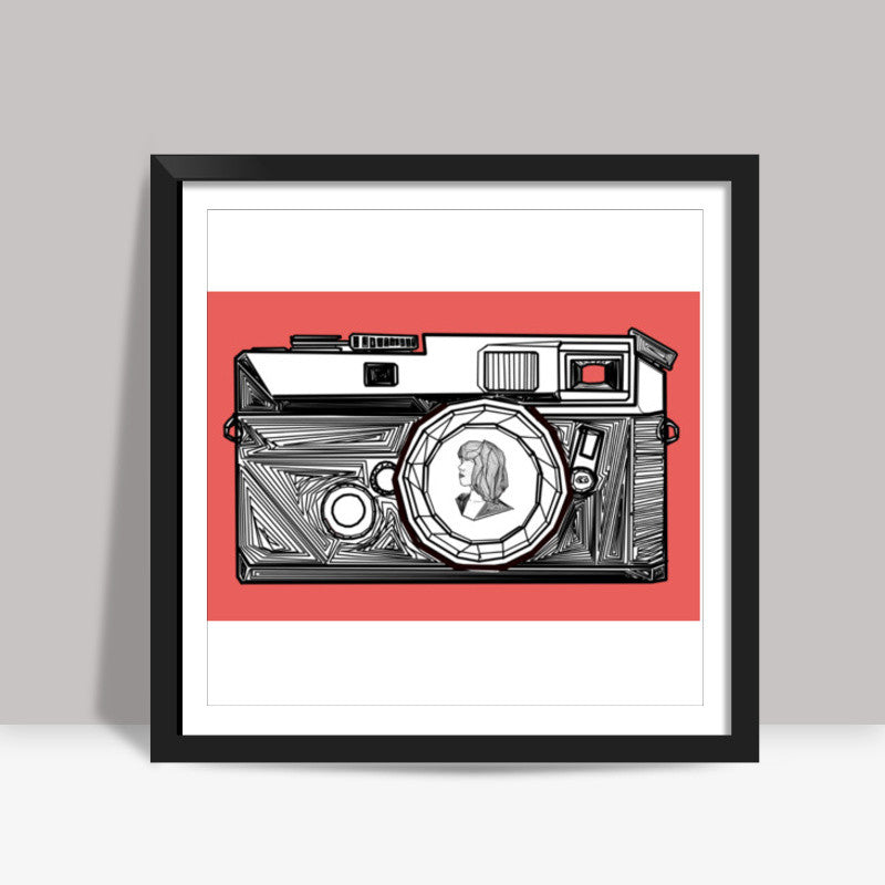 cam Square Art Prints