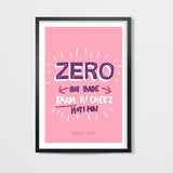 Zero Bade Kaam ki Cheez Poster #YRF #YRFDialogues #YRFMovies