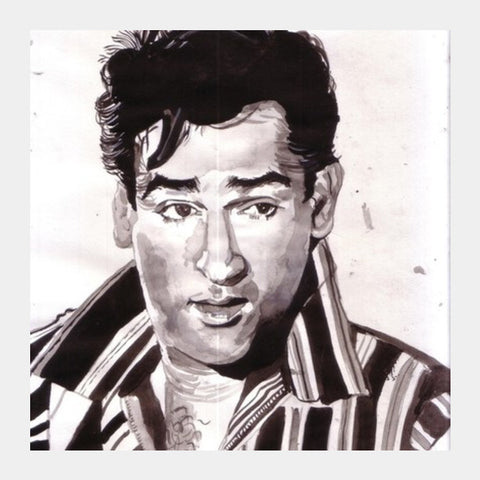 Shammi Kapoor Made Choreographers Dance To His Tune Square Art Prints PosterGully Specials