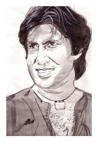 Bollywood superstar Amitabh Bachchan (BigB) says Memsaab, jo mard hota hai use dard nahin hota Wall Art