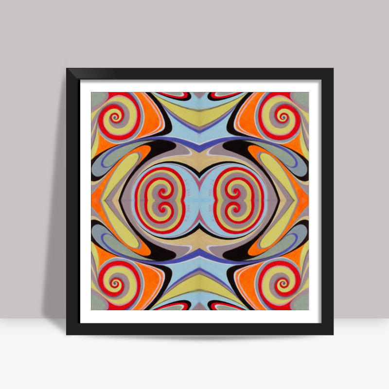 ink drop Square Art Prints