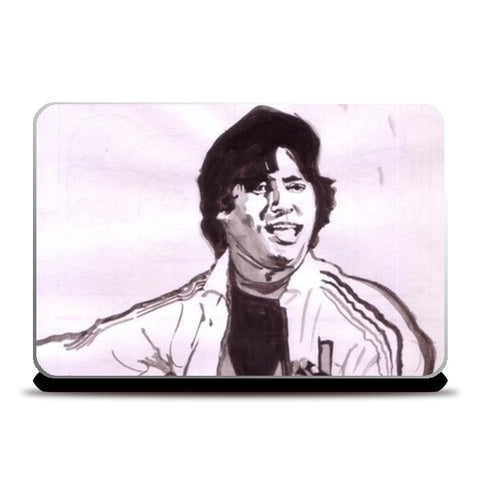 Bollywood superstar Amitabh Bachchan dances to the varied tunes of life Laptop Skins