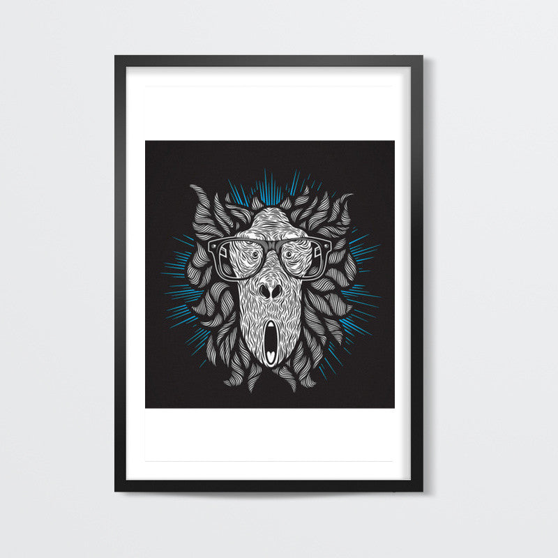 Hazy Goat Wall Art