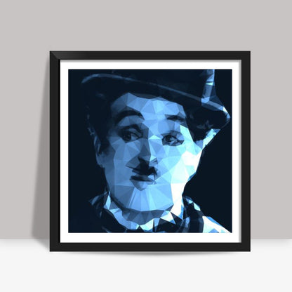 Charli Chaplin Square Art Prints