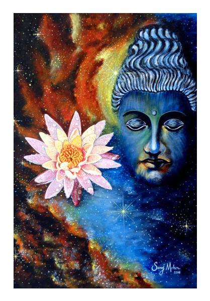 PosterGully Specials, Lord Buddha 1 Wall Art