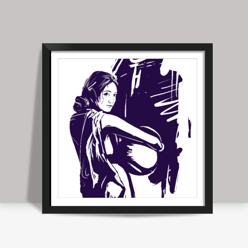 Pot Women Square Art | Raviraj Kumbhar