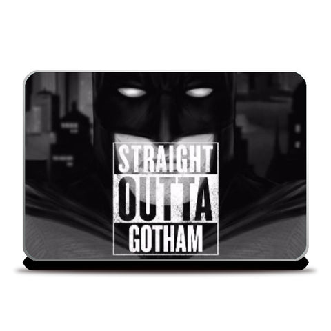 Laptop Skins, Batman: Straight Outta Gotham Laptop Skin | Ehraz Anis, - PosterGully