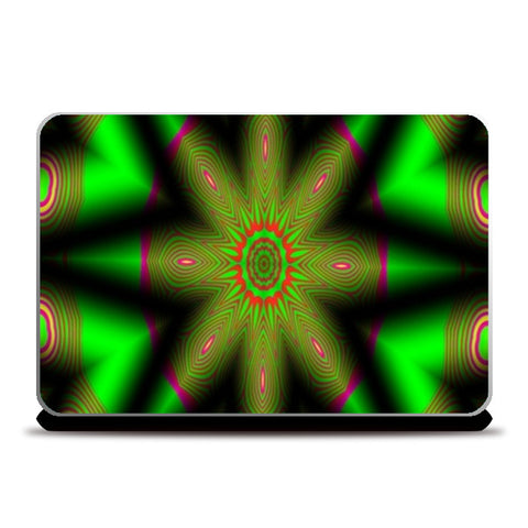 Laptop Skins, Green Star Laptop Skins