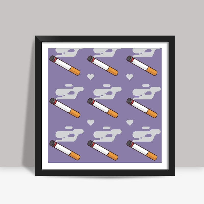 Smoking New01 Square Art Prints