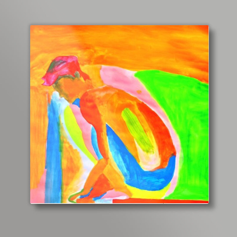 painting prints Square Art Prints