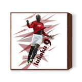 Lukaku Manchester United FC Square Art Prints