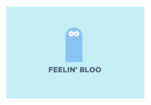 Minimal Retro Cartoon Foster's Home Bloo Art PosterGully Specials