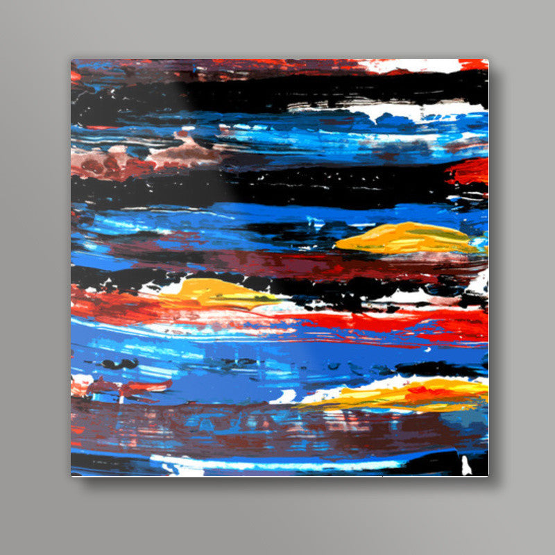 colours Square Art Prints