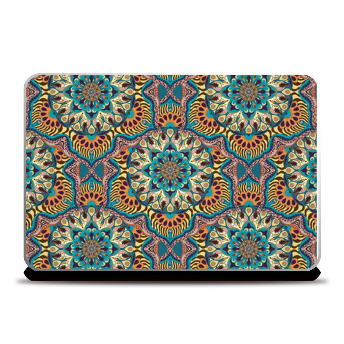 Abstract Art Pattern Indian Laptop Skins
