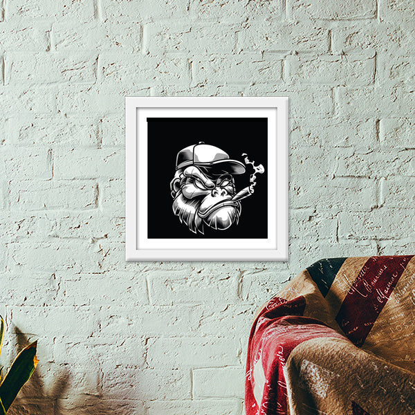 Thug Life Premium Square Italian Wooden Frames
