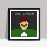 Green Lantern Square Art Prints