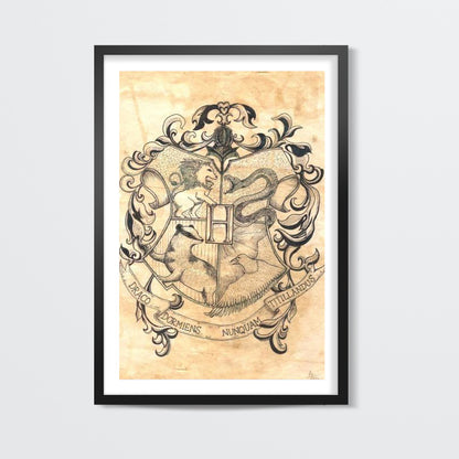 Hogwarts founders poster Wall Art