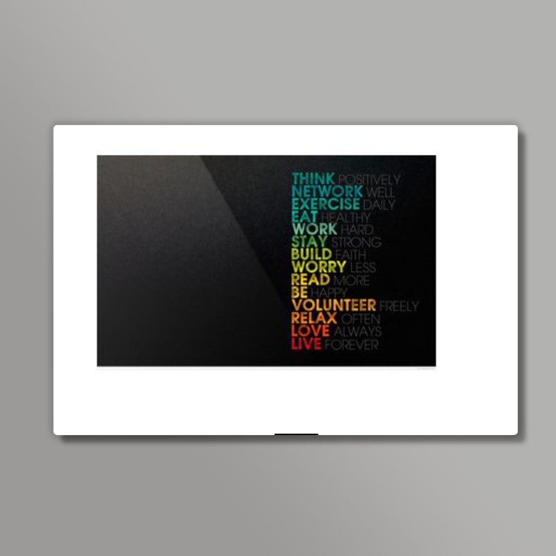 Daily Motivation Wall Art