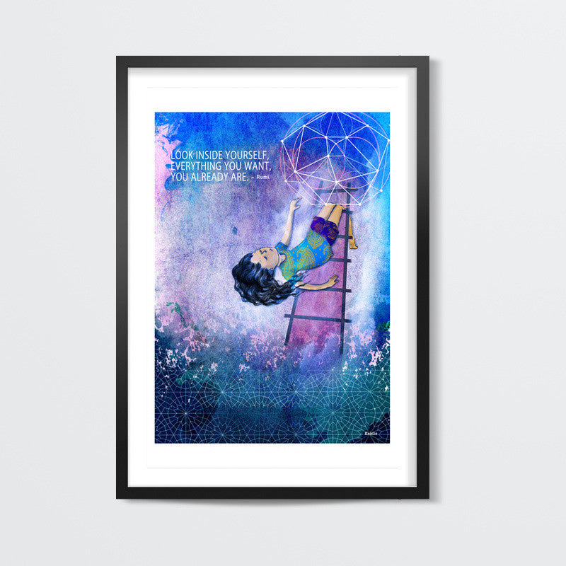 Look Inside Wall Art