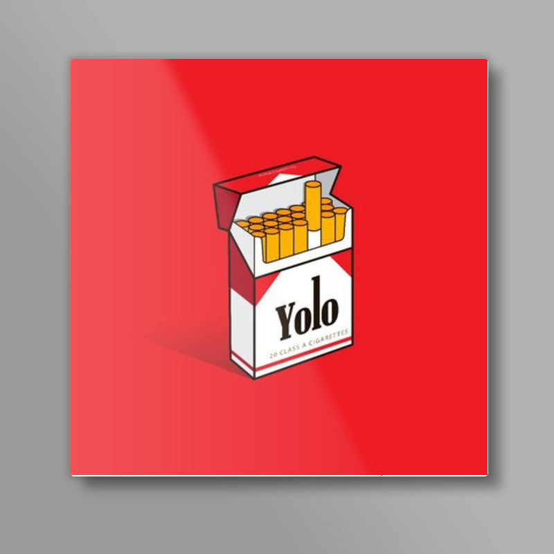 YOLO Square Art Prints