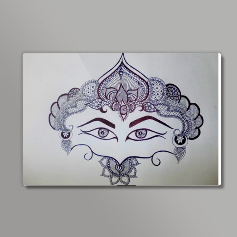 Women is POWER Doodle Wall Art