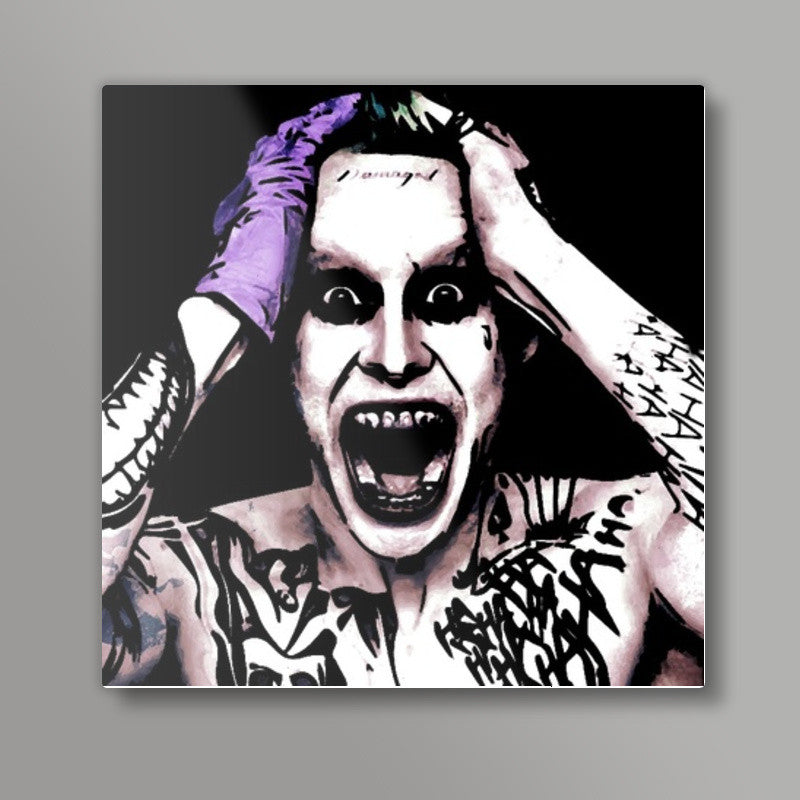 Joker Jared Letto Batman Suicide Squad Comic Movie Character Artwork