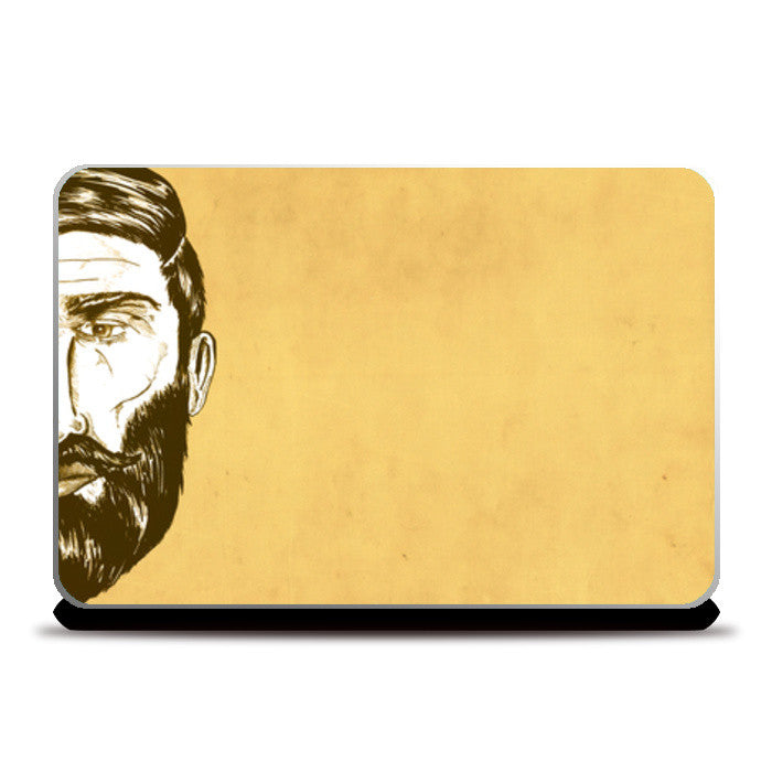 Laptop Skins, Bearded Laptop Skins