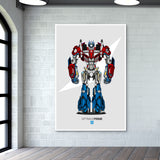 Optimus Prime Wall Art