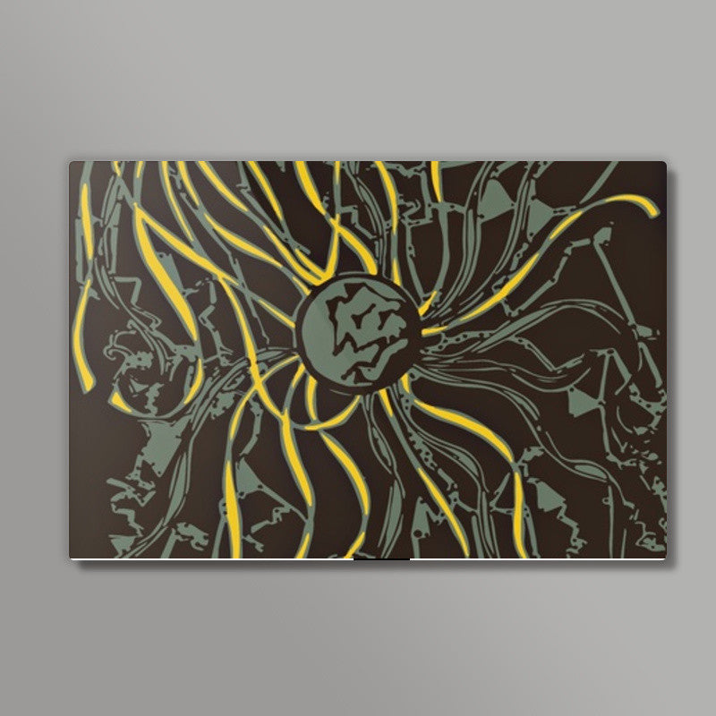 Abstract Frills Wall Art