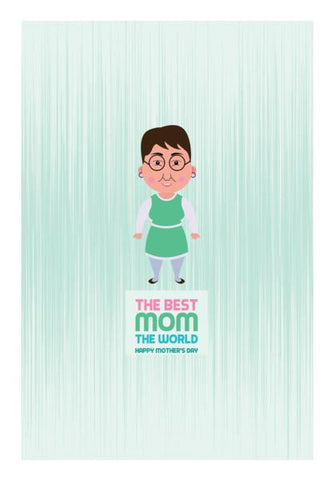 PosterGully Specials, The Best Mom The World Wall Art