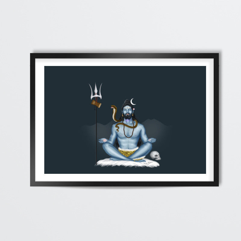 Shankar -The Destroyer Wall Art