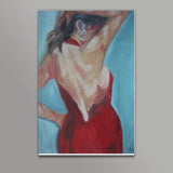Lady in Red @srijanas Wall Art