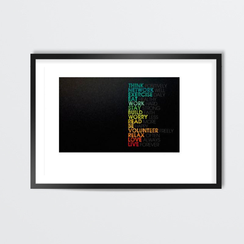 Daily Motivation Wall Art